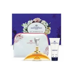 Kit Marina de Bourbon Classique Eau de Parfum Perfume Feminino 100 ml e Loção Corporal e Necessaire